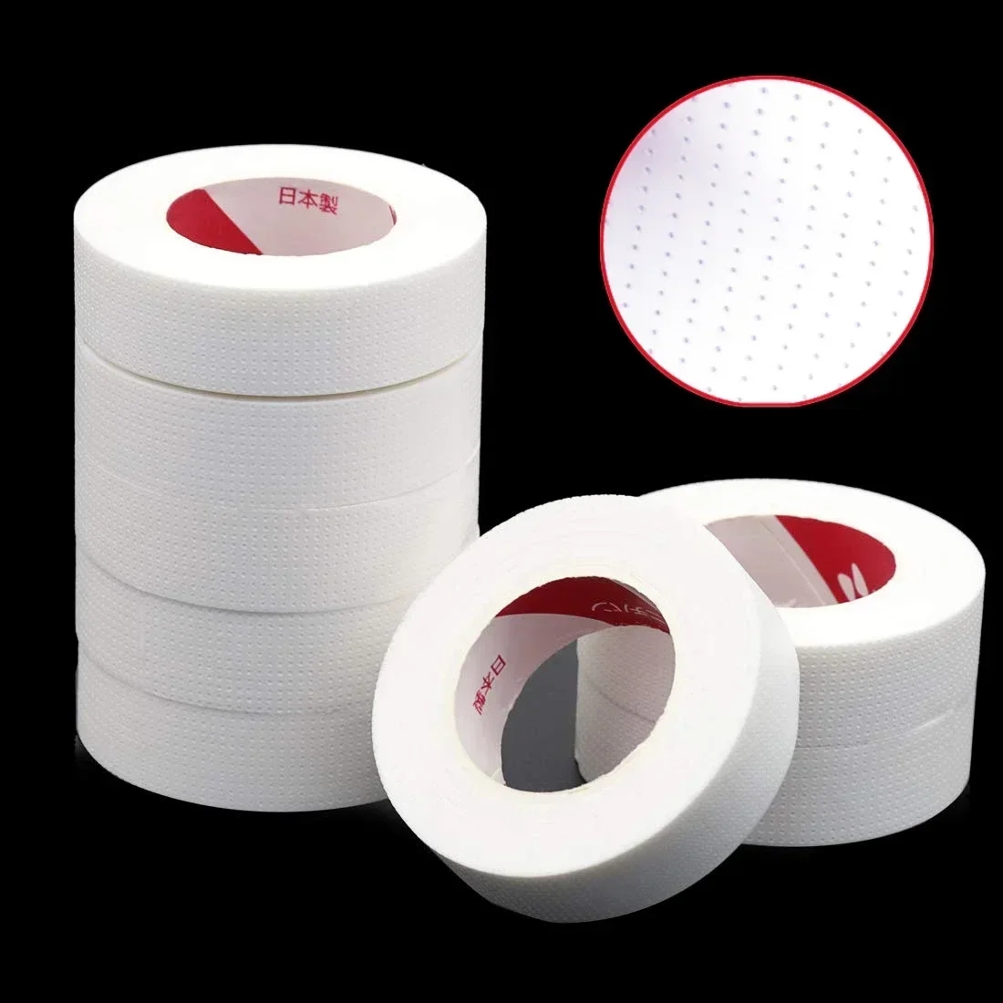 Eyelash Extension Japanese - 2/3/5/6/10pcs Japanse Isolatietape voor Wimperverlenging Pluisvrij