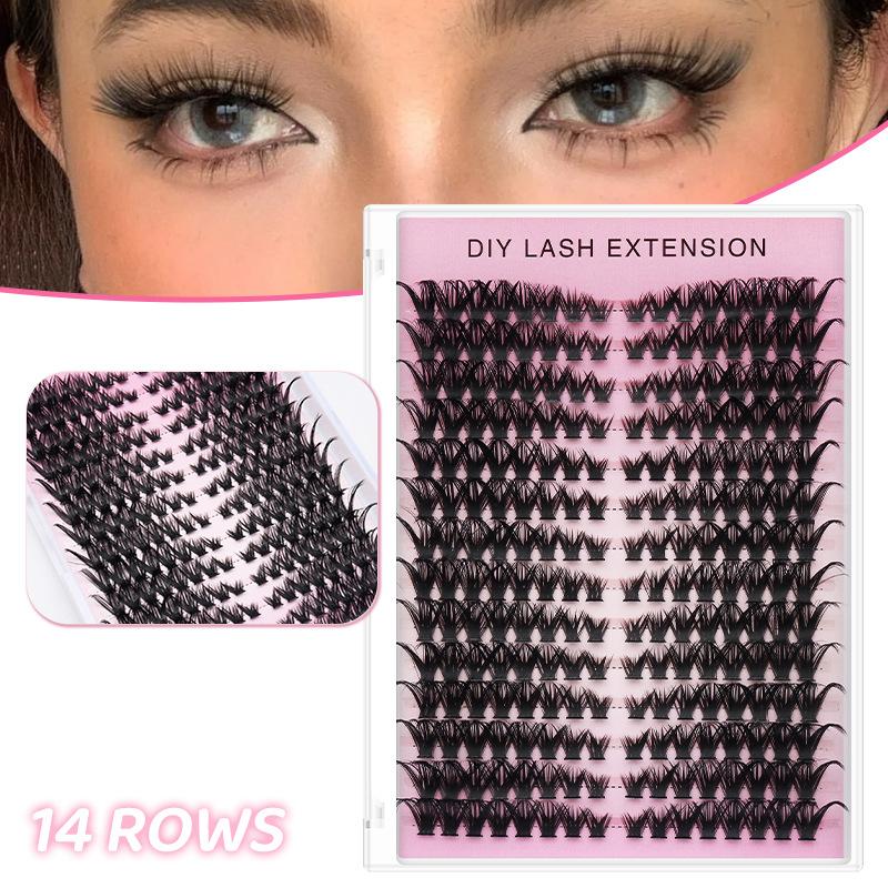 Lashes Eyelash Extension - 20 stuks DIY valse wimperextensions, individuele