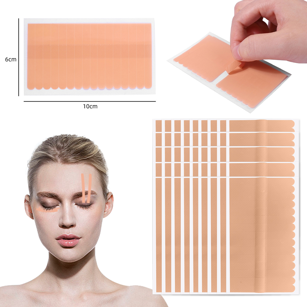 Eyelash Extension Examples - 10/20 Stuks Wimper Tape Non-woven Micropore
