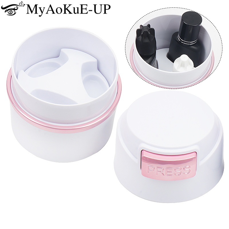 Eyelash Extension Examples - 1 stks Wimperlijm Opslagtank Container Lash