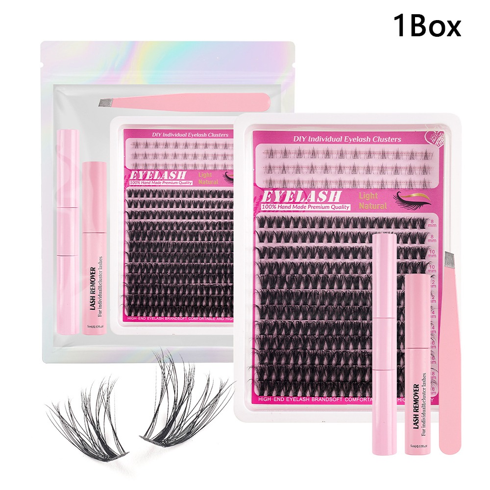 Lashes Eyelash Extension - 8-18mm Lange Kunstwimpers Natuurlijke Look Pluizige