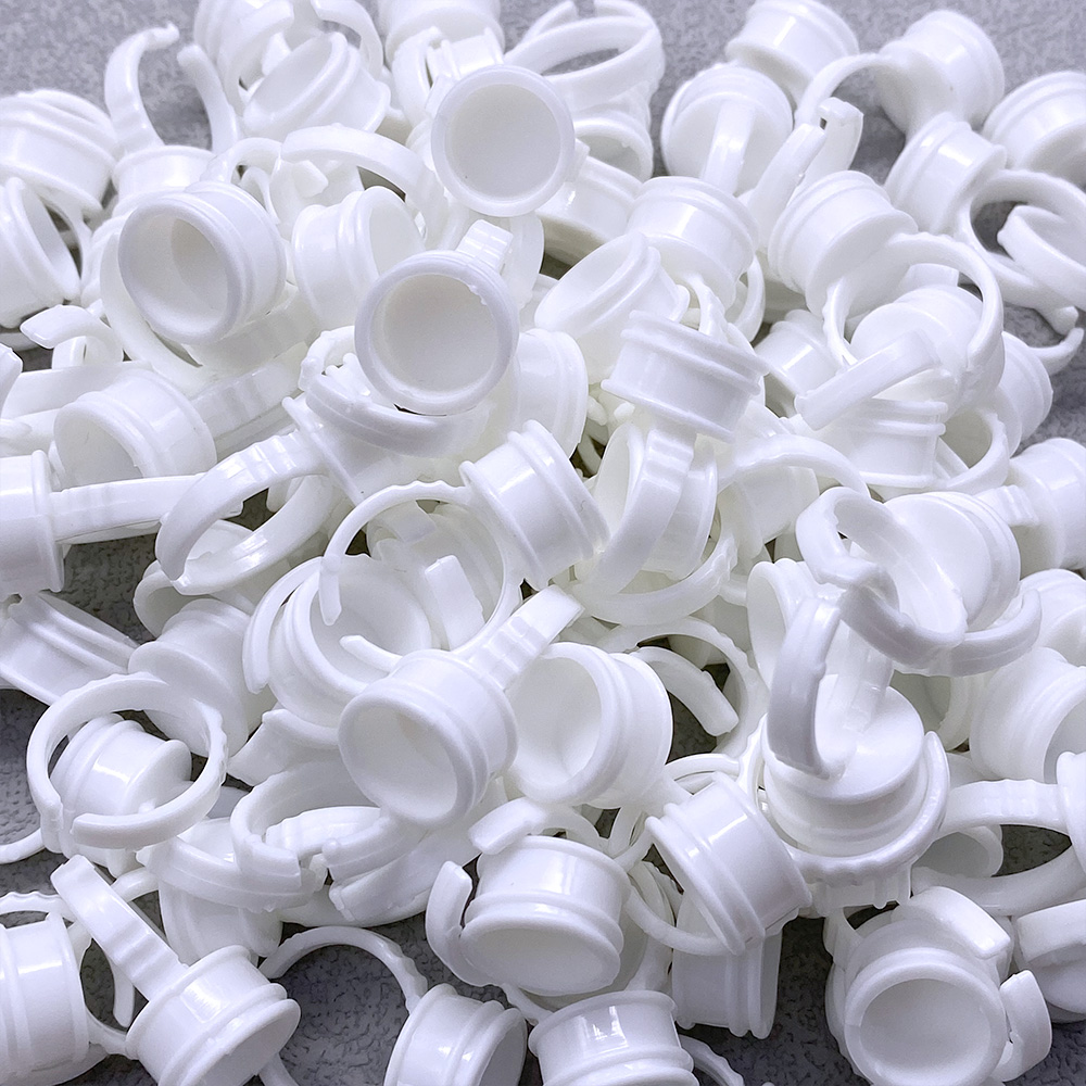 100 Stuks Wegwerp Lijm Ring Cu - Eyelash Extension Examples recensie en prijs