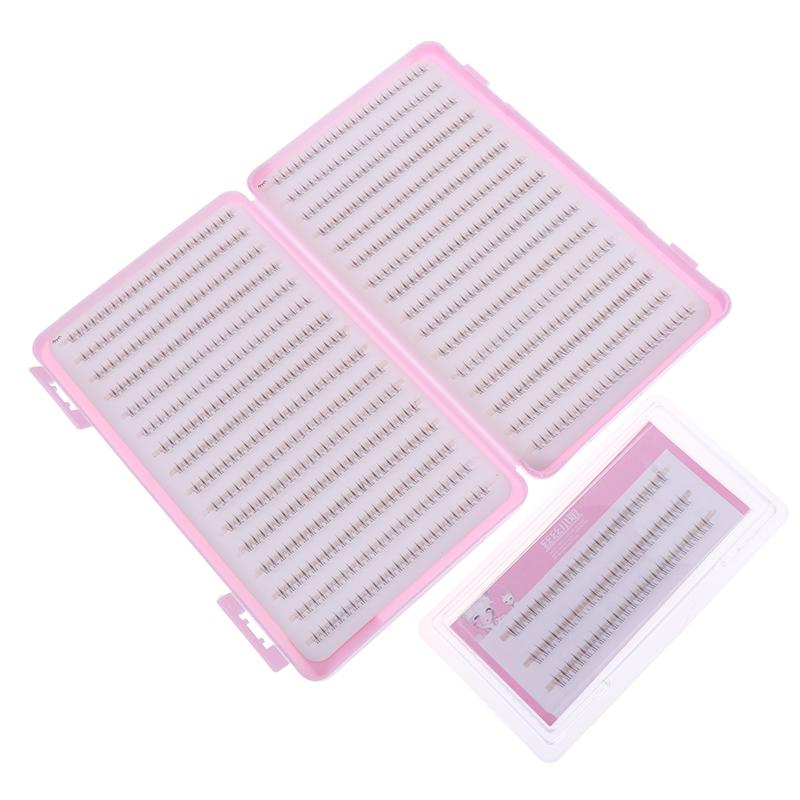 1 set geen lijm nodig nodig, C - Eyelash Extension Cluster recensie en prijs