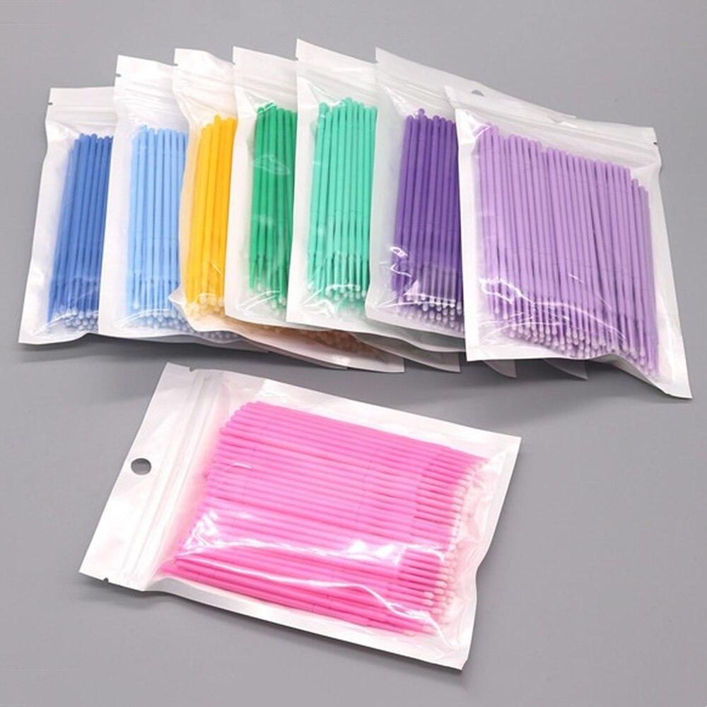100 stks/partij Micro Borstels - Eyelash Extension Options recensie en prijs