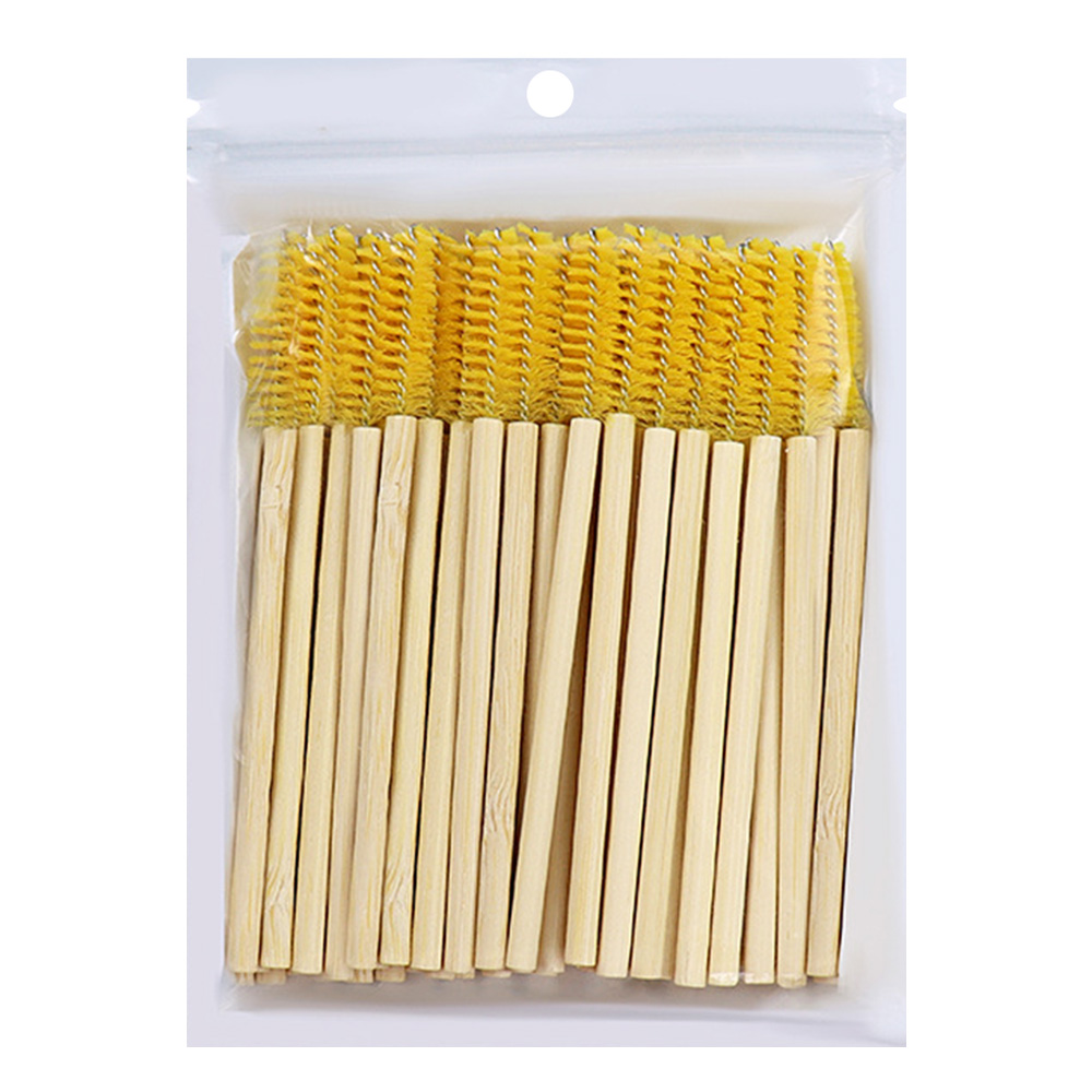 50 stuks bamboe handvat wimper - Eyelash Extension Options recensie en prijs
