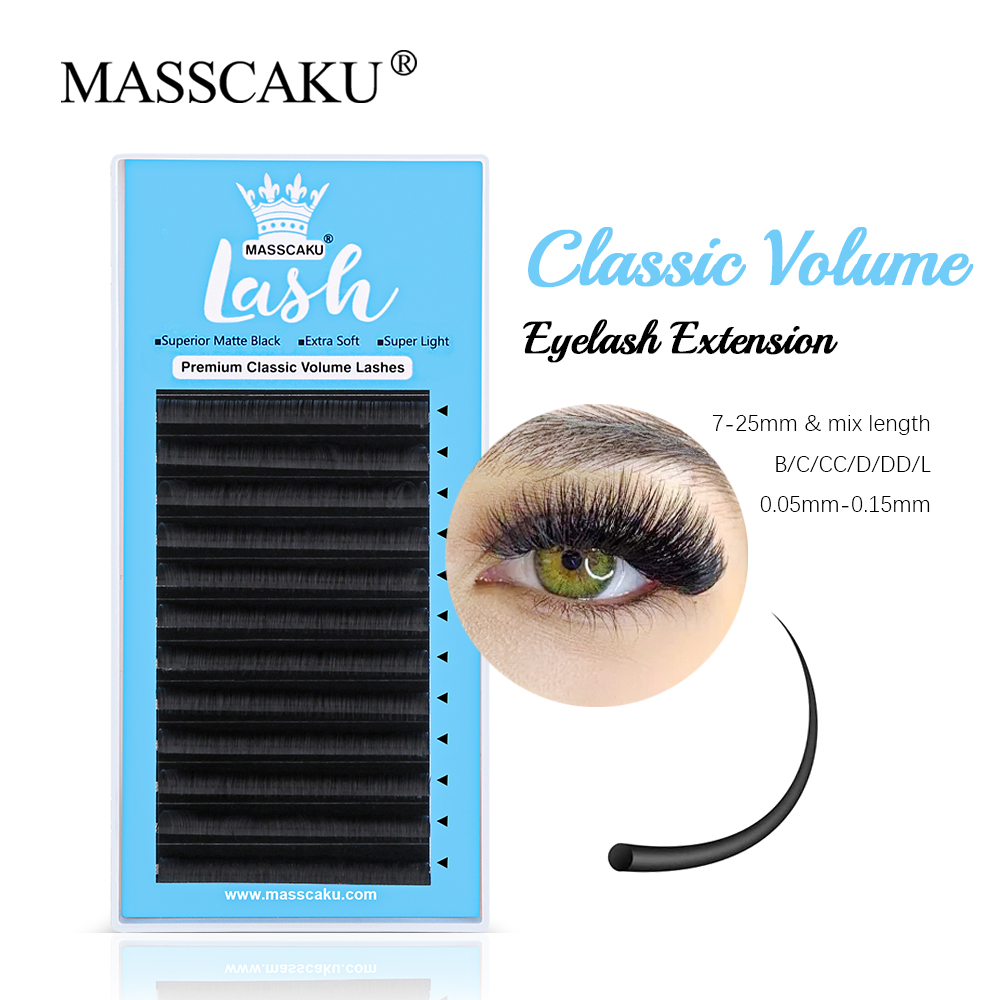 Masscaku 0.05/0.07/0.10/0.15Mm - Eyelash Extension Russian Volume recensie en prijs