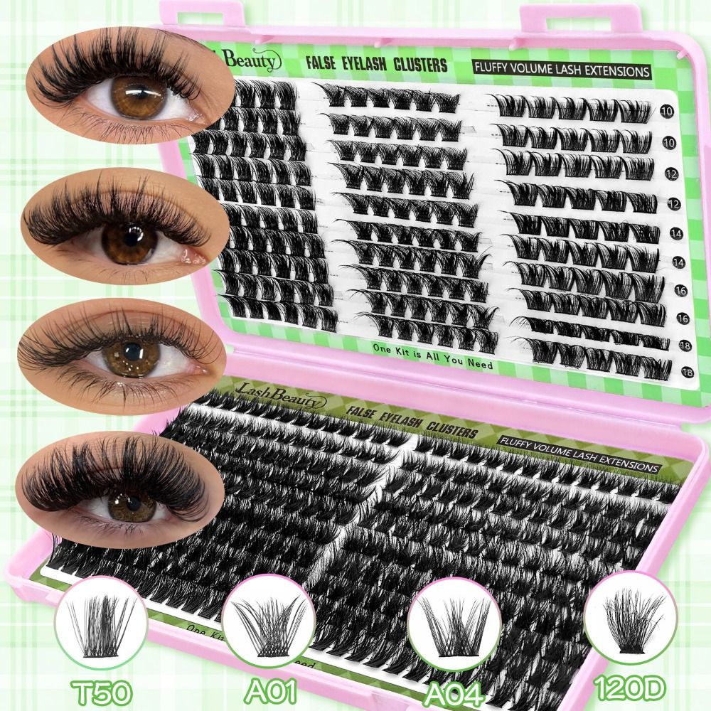 Natuurlijke Look Kunstwimpers  - Eyelash Extension Cluster recensie en prijs