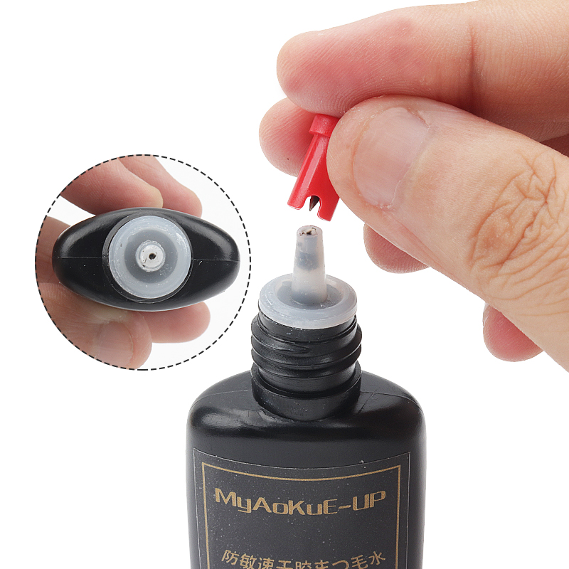 100/50Pcs Wimper Lijm Fles Blo - Eyelash Extension Examples recensie en prijs