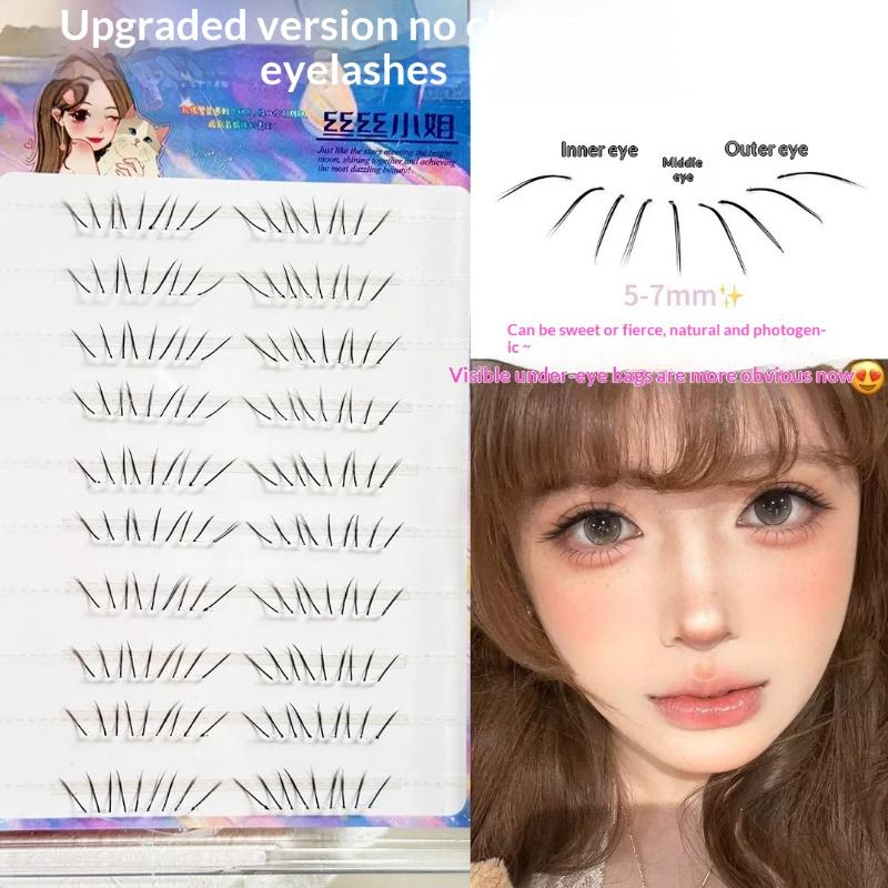 Natuurlijke Comic Lower Lash E - Eyelash Extension Cluster recensie en prijs
