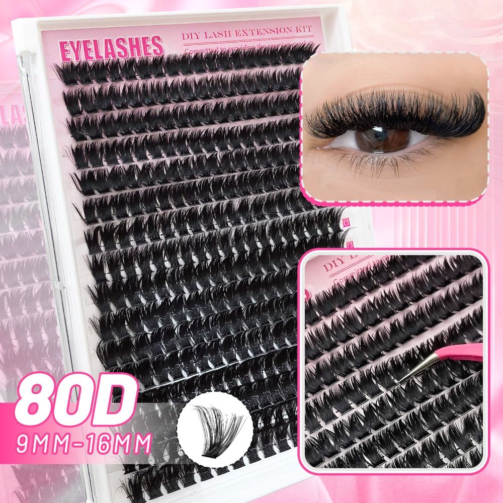 Natuurlijke Look Kunstwimpers  - Eyelash Extension Cluster recensie en prijs