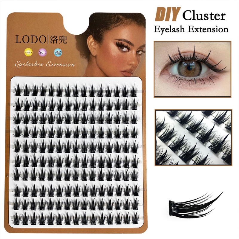 Russische Mink Wimpercluster 1 - Eyelash Extension Russian Volume recensie en prijs