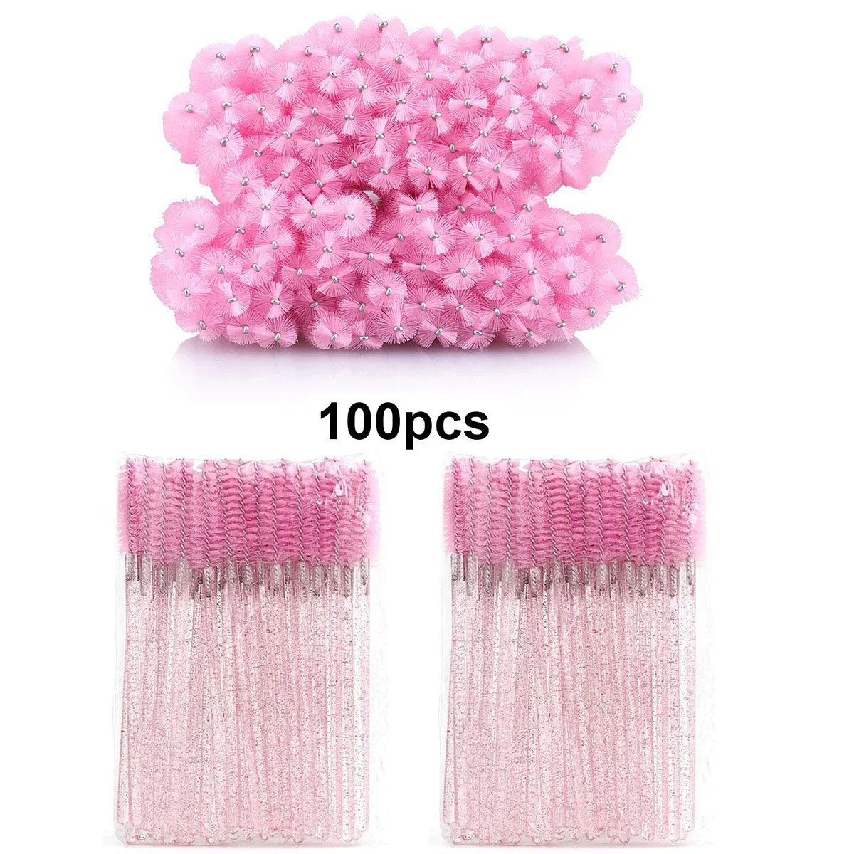 100 Stuks Wegwerp Wimperborste - Eyelash Extension Options recensie en prijs