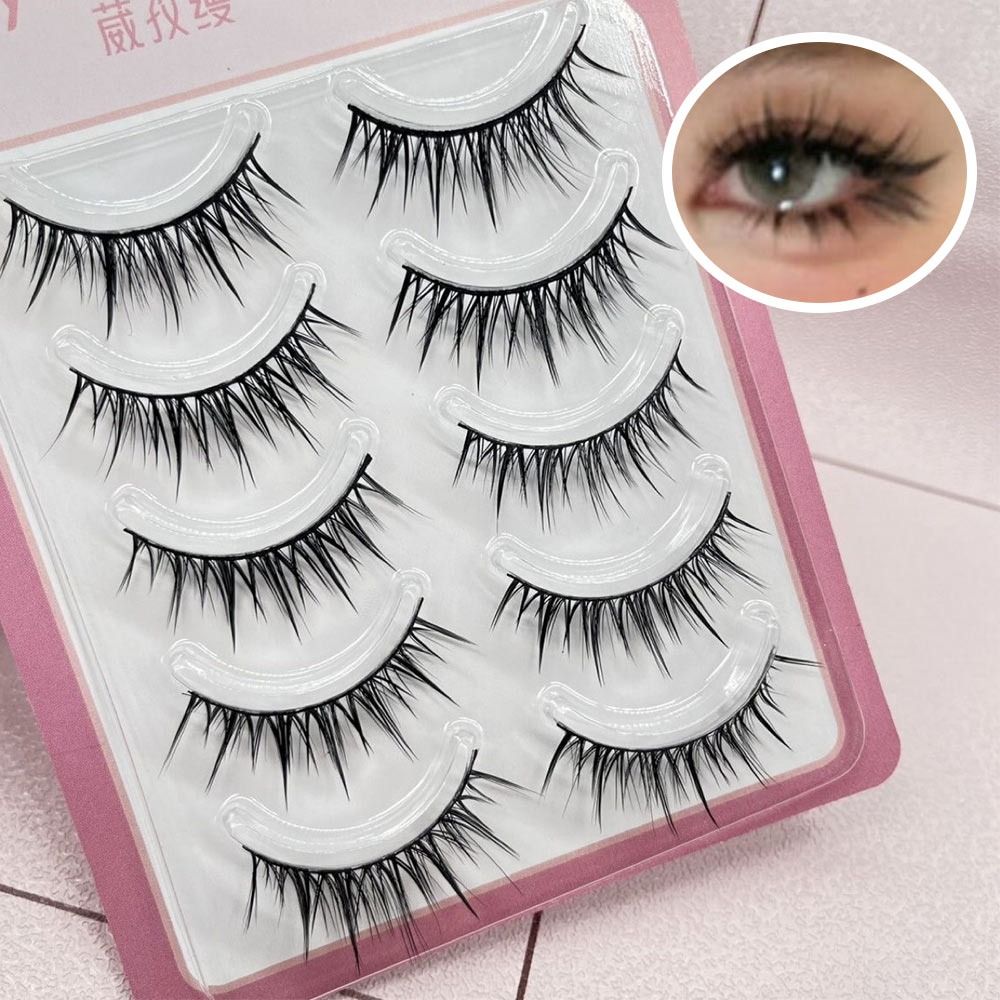 5 Paar Pak Japanse Cosplay Nep - Eyelash Extension Japanese recensie en prijs