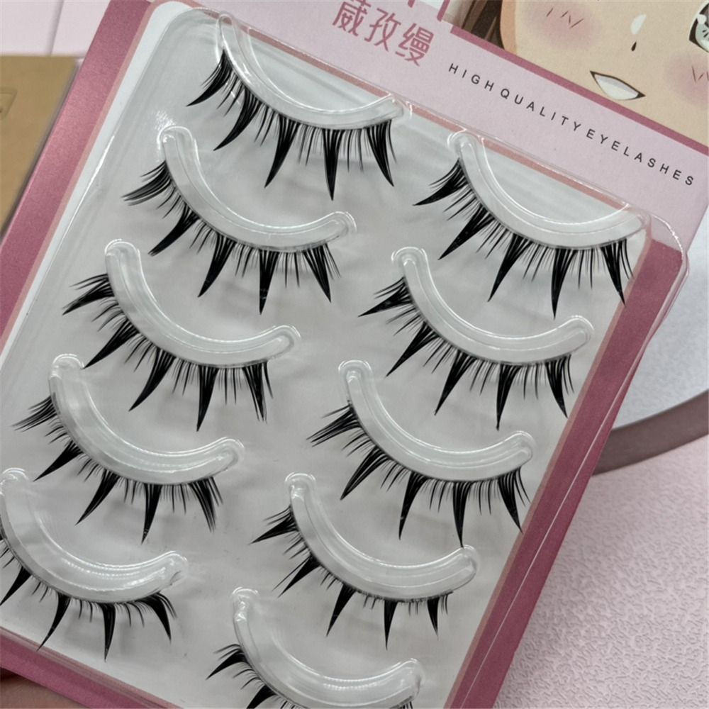5 Paar Pak Japanse Cosplay Nep - Eyelash Extension Japanese recensie en prijs