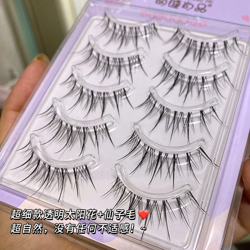 3 paar luchtige valse wimpers  - Eyelash Extension Japanese recensie en prijs