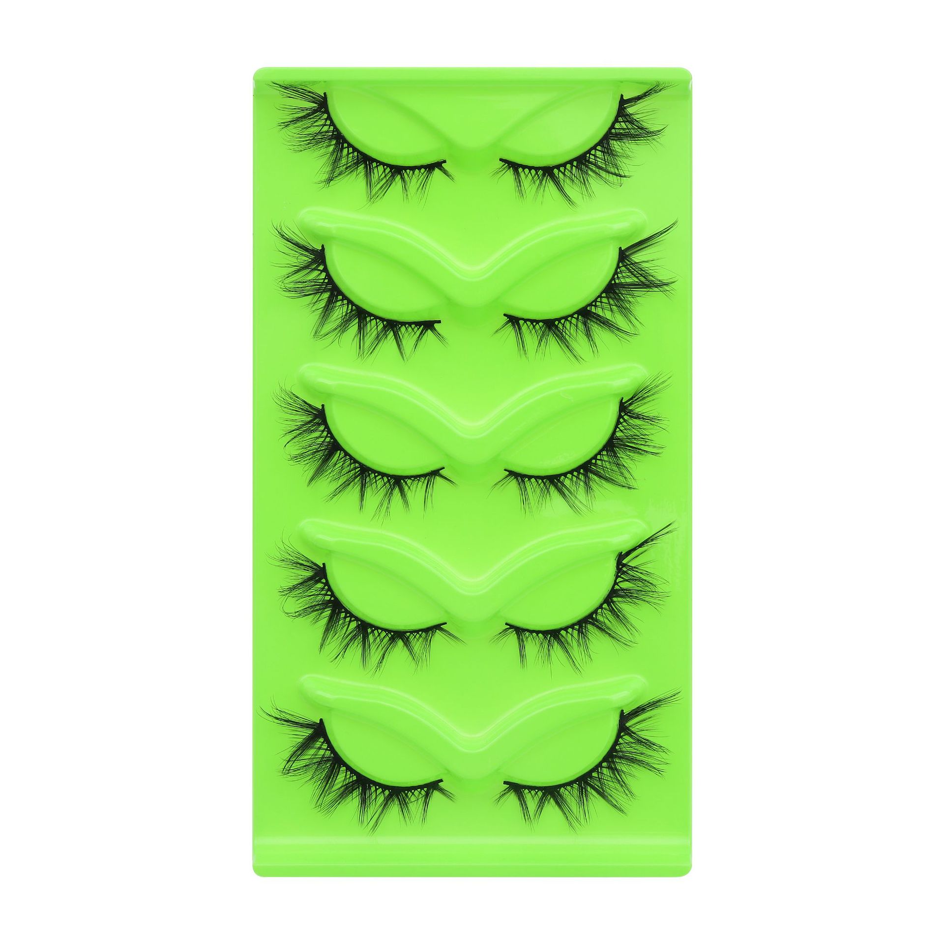 5 Paar Dikke Pluizige Nepwimpe - Eyelash Extension Japanese recensie en prijs