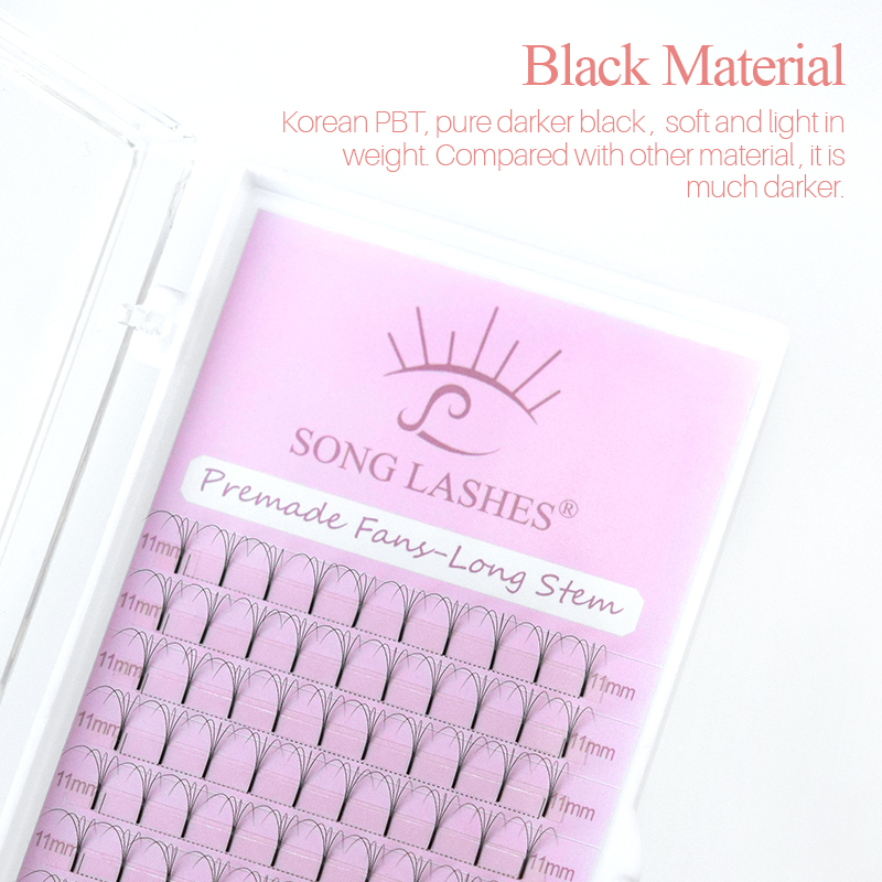 SONGLASHES Lange Wortel 2D tot - Eyelash Extension Russian Volume recensie en prijs