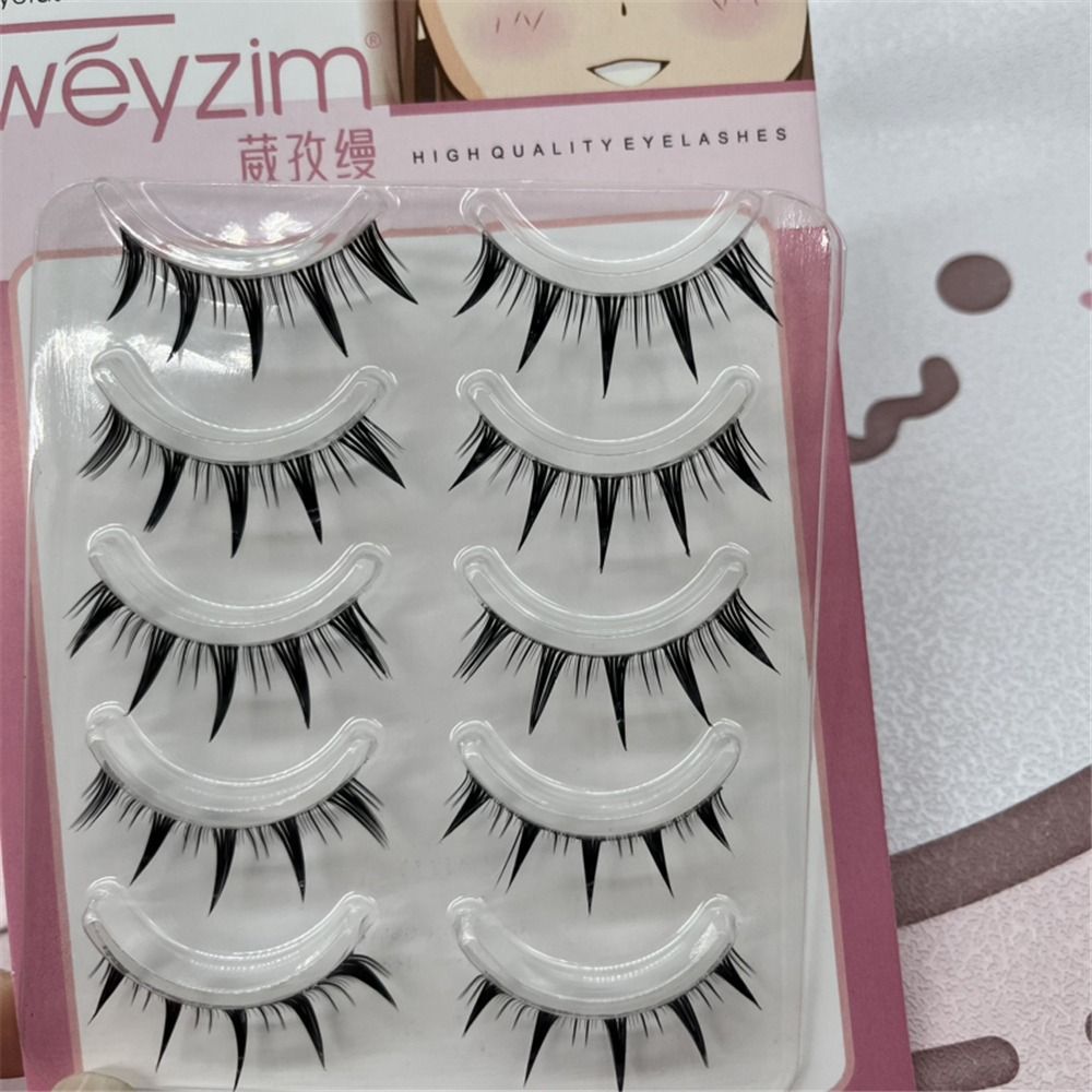 5 Paar Pak Japanse Cosplay Nep - Eyelash Extension Japanese recensie en prijs
