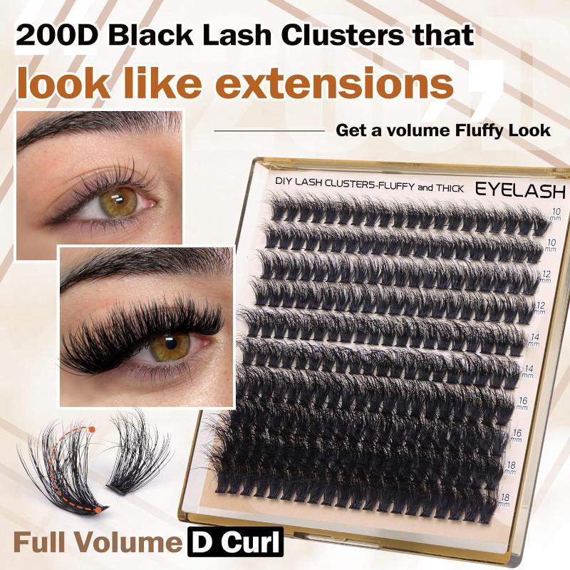 Nieuwe Pluizige Dikke Wimpercl - Lashes Eyelash Extension recensie en prijs