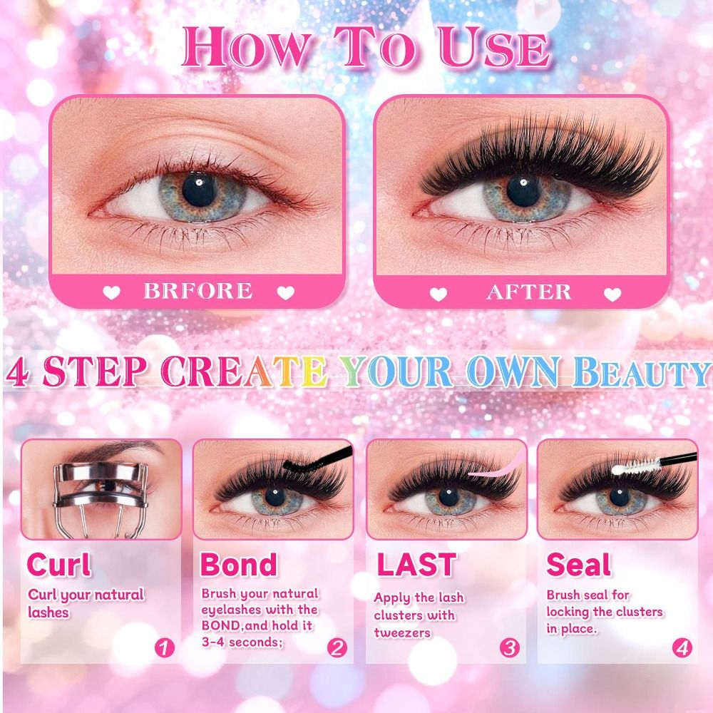 Natuurlijke look valse wimpers - Lashes Eyelash Extension recensie en prijs