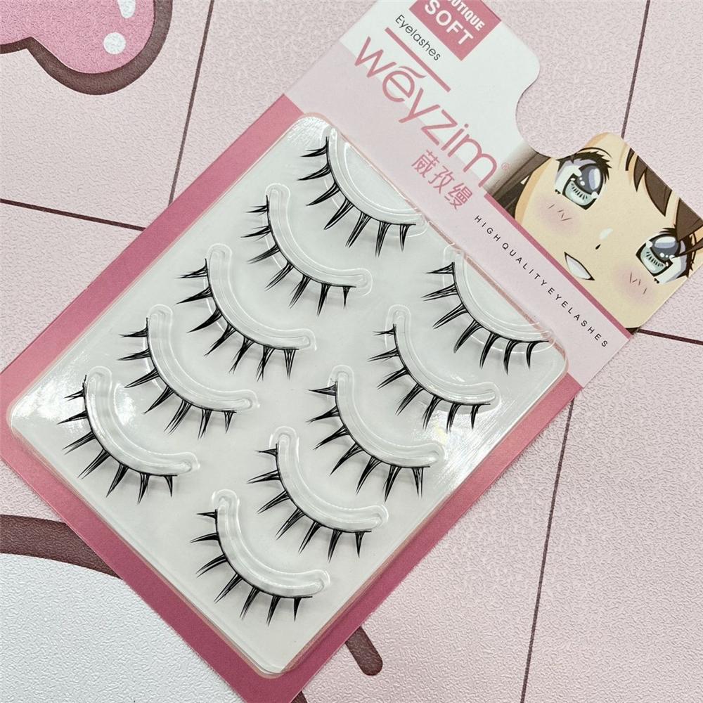 5 Paar Japanse Cosplay Nepwimp - Eyelash Extension Japanese recensie en prijs