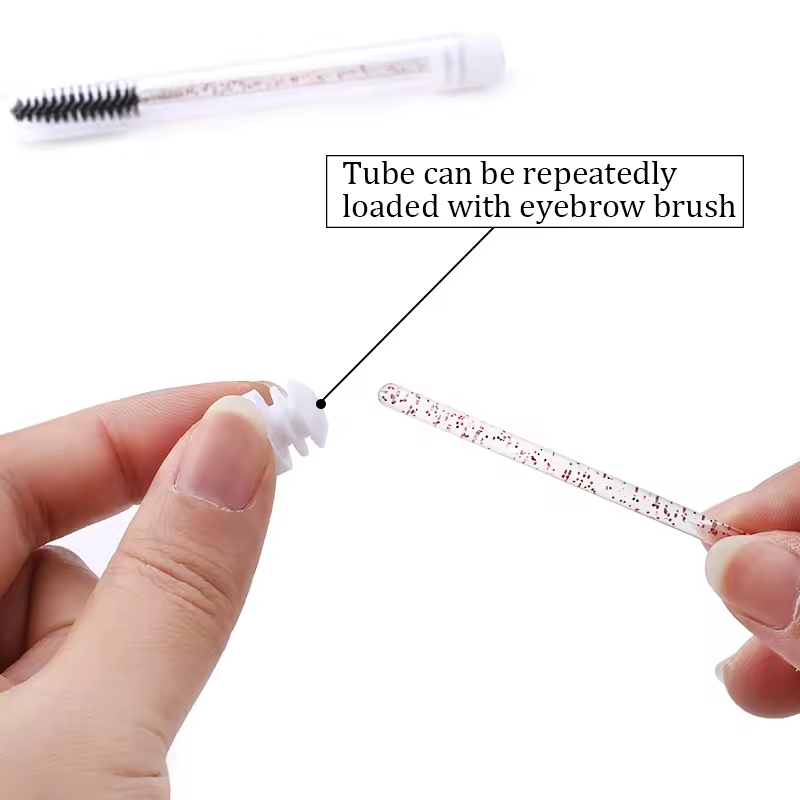 Wimperborstelbuis met wenkbrau - Eyelash Extension Options recensie en prijs