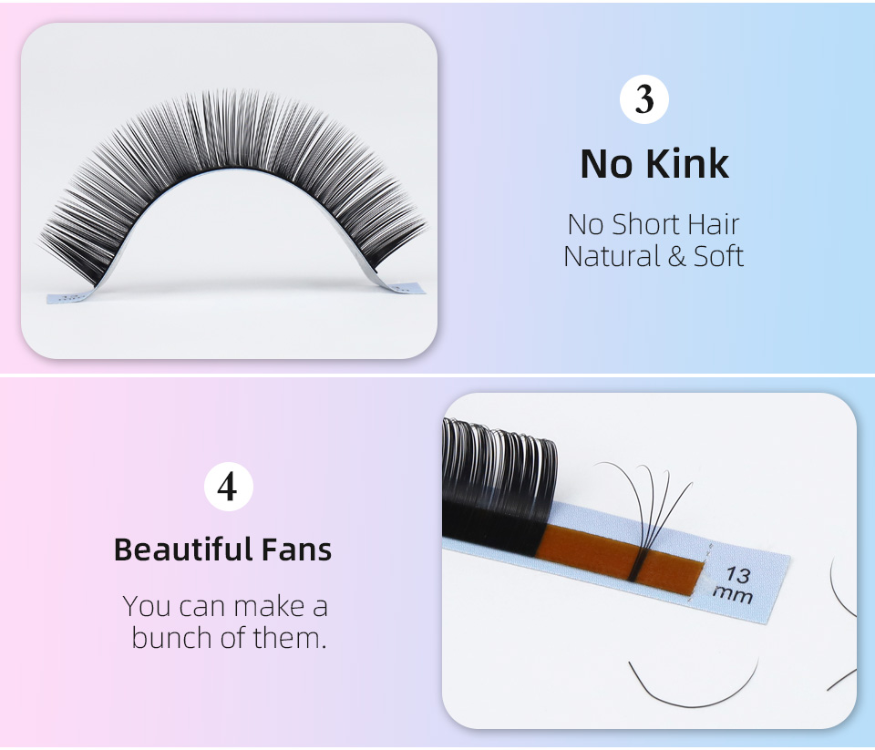 RUJADE L L+ LC LD LU(M) Krul I - Eyelash Extension Russian Volume recensie en prijs