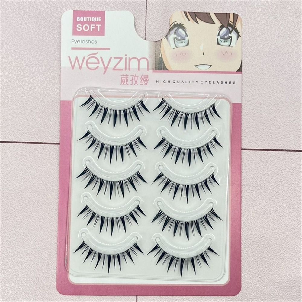 5-Pairs Pack Japanse Cosplay V - Eyelash Extension Japanese recensie en prijs