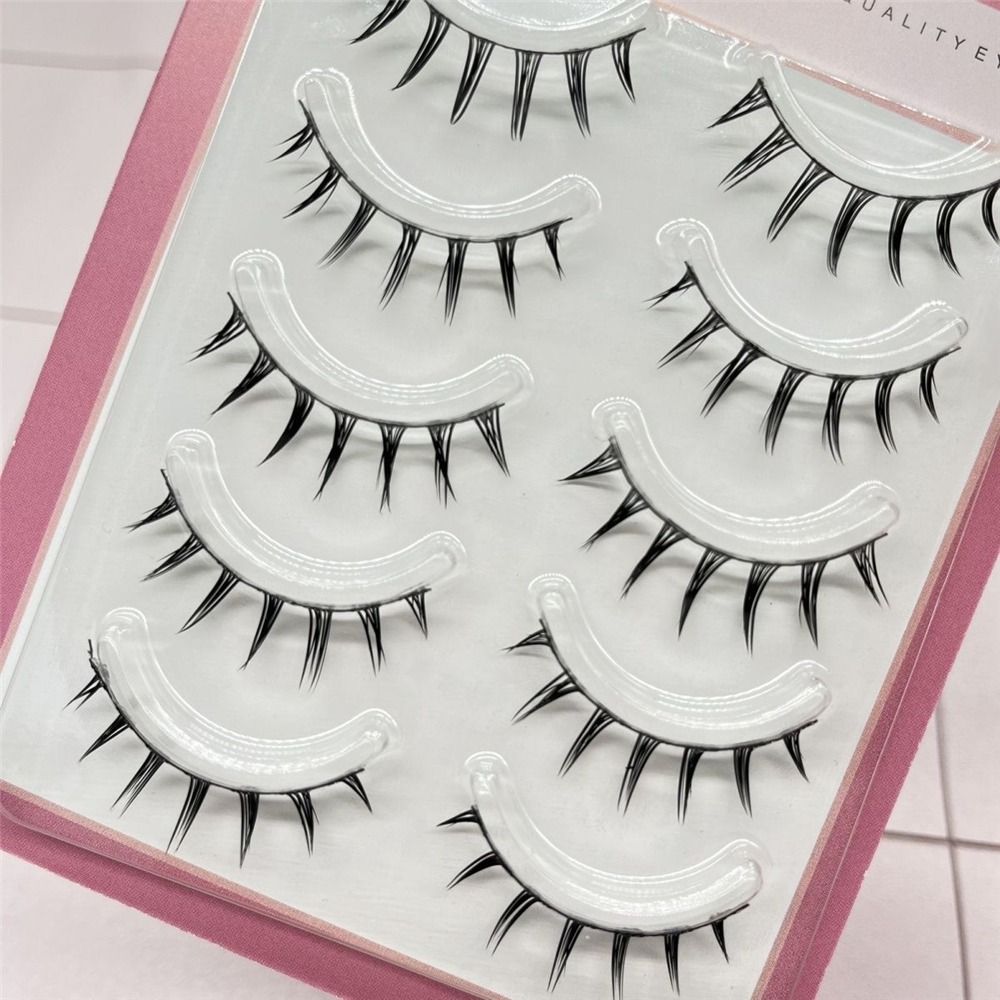 5 Paar Pak Japanse Cosplay Nep - Eyelash Extension Japanese recensie en prijs