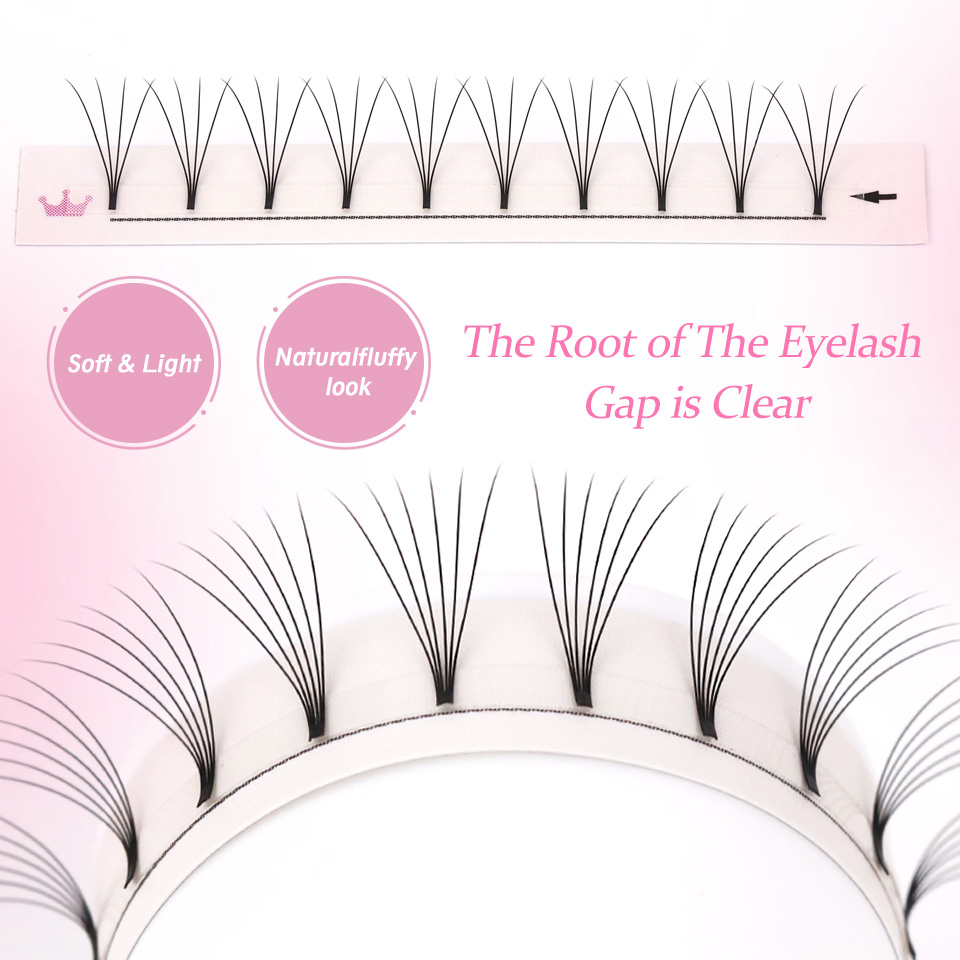 Rujade Premade Volume Fans Kor - Eyelash Extension Russian Volume recensie en prijs