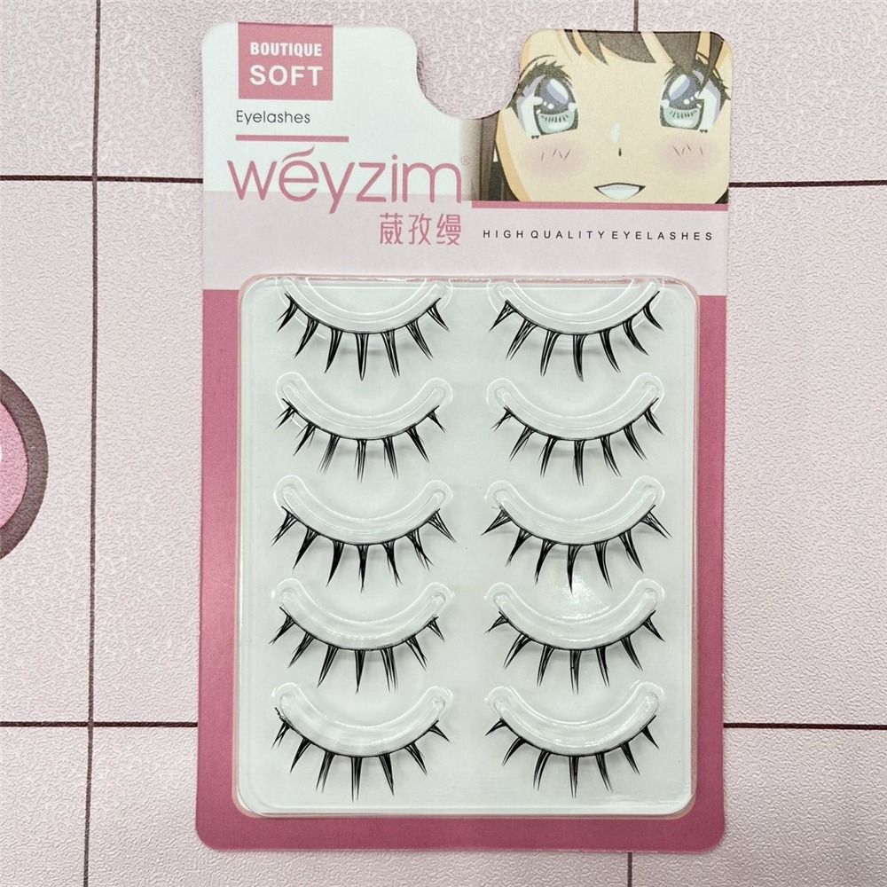 5-Pairs Pack Japanse Cosplay V - Eyelash Extension Japanese recensie en prijs