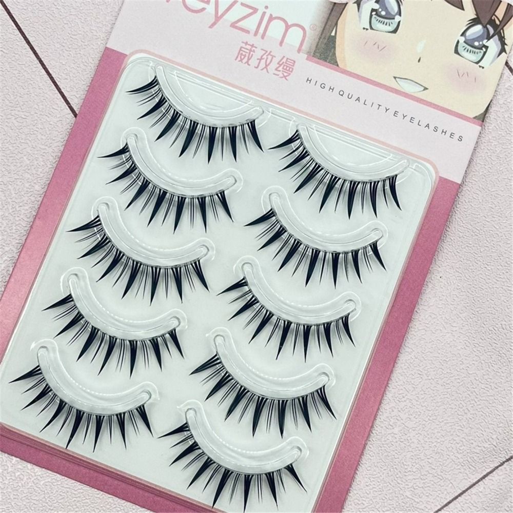5-Pairs Pack Japanse Cosplay V - Eyelash Extension Japanese recensie en prijs