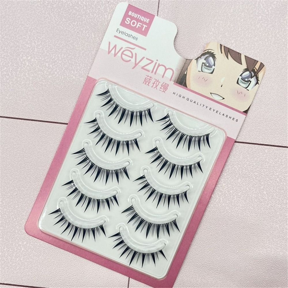 5-Pairs Pack Japanse Cosplay V - Eyelash Extension Japanese recensie en prijs