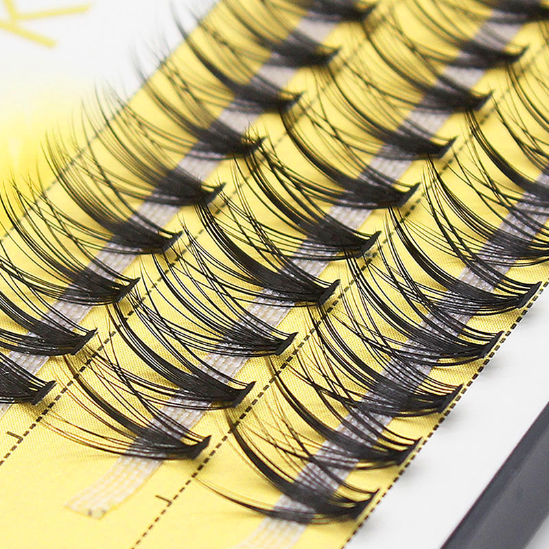 Kimcci 60 Bundels Nertsen Wimp - Eyelash Extension Russian Volume recensie en prijs